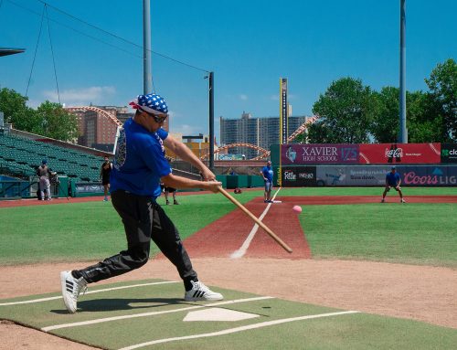 Stickball Hall Of Fame Game Hosted By Brooklyn Cyclones
